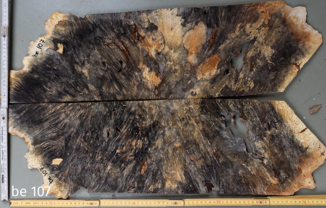 Buckeye Burl Top 'BE107' Book-Matched